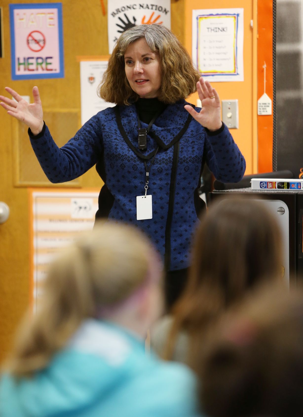Senior High teacher Sue Nord